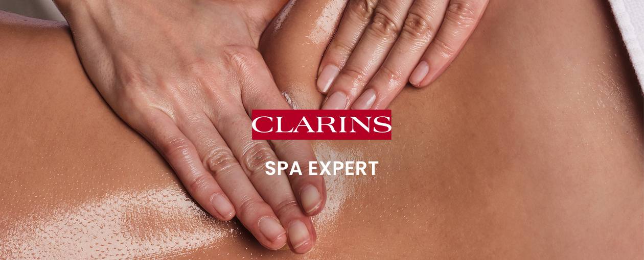 Clarins spa cover